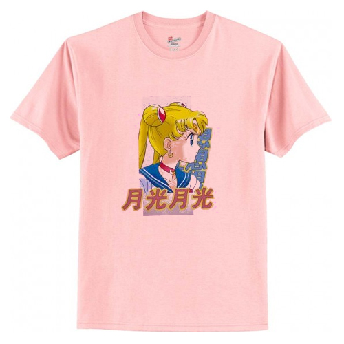 Sailor Moon Kawaii T Shirt AI