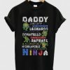 Father’s Day Dad Teenage Mutant Ninja Turtles T Shirt AI