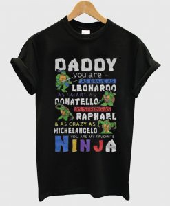 Father’s Day Dad Teenage Mutant Ninja Turtles T Shirt AI