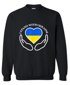 I Stand With Ukraine Sweatshirt AI