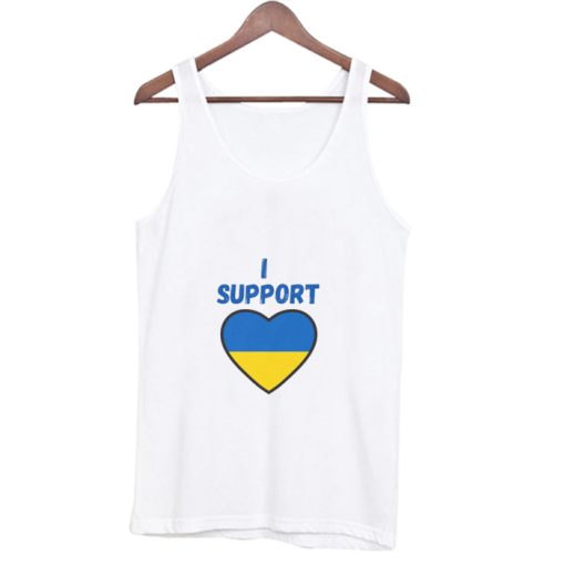 I Support Ukraine Tank Top AI