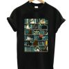 Library Kitten Wars T-Shirt AI