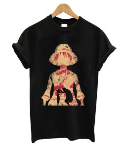 Luffy and Shanks T-Shirt AI