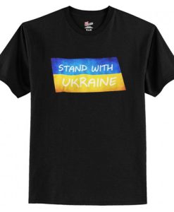 Stand With Ukraine T Shirt AI