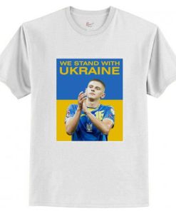 We Stand With Ukraine T Shirt AI