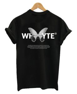 White Butterfly T-Shirt AI