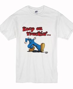 Robert Crumb’s Keep On Truckin’ T Shirt AI