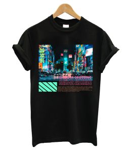 Shibuya Scramble Crossing Japan T-Shirt AI