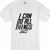 Stephen Curry I Can Do All Things T Shirt AI