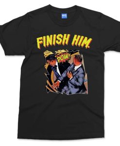 FINISH HIM Will Smith Slap T-shirt AI