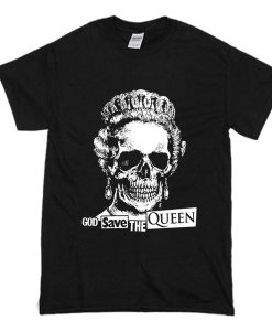 God Save The Queen – Sex Pistols Skull T Shirt AI