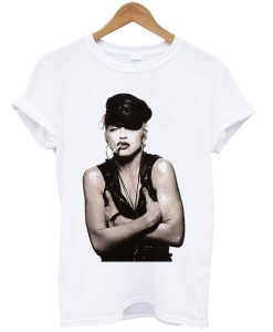 Madonna Smoking Super Retro Cool t shirt AI