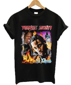 Travis Scott La Flame T-Shirt AI