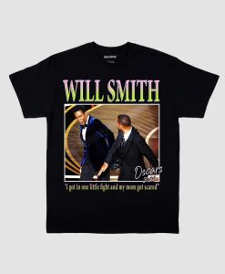 Will Smith The Oscars T Shirt AI