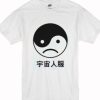 Yin Yang Sad Face T-Shirt AI