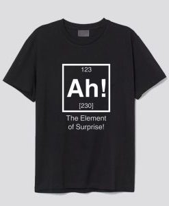 Ah! The element of surprise! T-Shirt AI