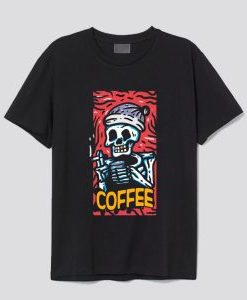 Coffee and Cigarette T Shirt AI