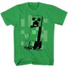 Minecraft Creeper Tee T-Shirt AI