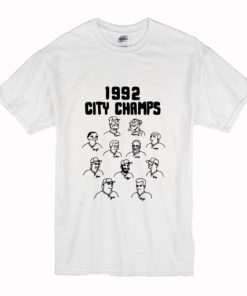 The Simpsons 1992 City Champs T-Shirt AI
