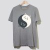 Yin Yang Cats T Shirt AI