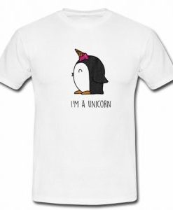 funny i’m a unicorn t shirt AI