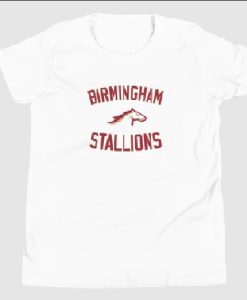 Birmingham Stallion white T-shirt AI