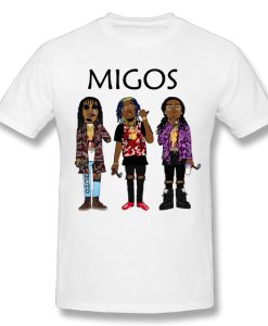 Migos Rapper Cartoon T-shirt AI