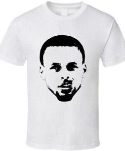 Stephen Curry Face T-shirt AI