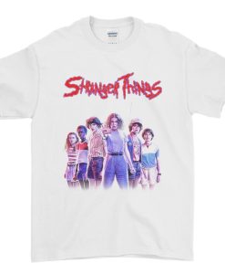 Stranger Things Characters T-shirt AI