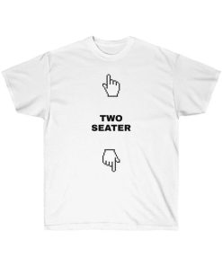 Two seater funny t shirt AI