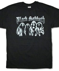 Black Sabbath Gray Scale T-shirt AI