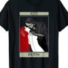 Blackcraft Vintage Death the Grim Reaper Kiss Tarot Card T-Shirt AI