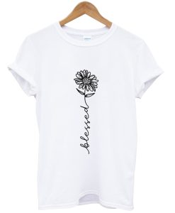Blessed Flower T Shirt AI