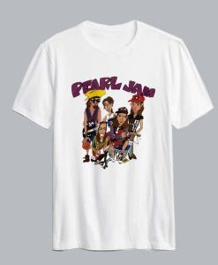 Pearl Jam Early 90s World T Shirt AI