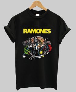 The Ramones Road to Ruin Punk Rock tshirt AI