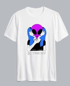 Be Yourself Alien T-Shirt AI