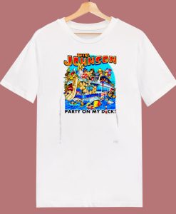 Big Johnson Party On My Dick T-shirt AI
