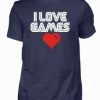 I Love Games T-shirt AI