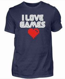 I Love Games T-shirt AI