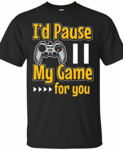 I’d Pause T-shirt AI