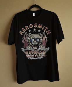 Aerosmith Express Tour tee 1977-1978 T-Shirt AI