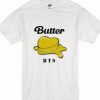 BTS Butter Logo Melted T Shirt AI