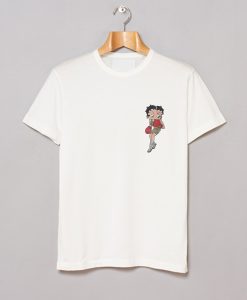 Betty Boop Boxing T-Shirt AI