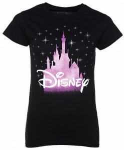 Disney Castle Tee T Shirt AI