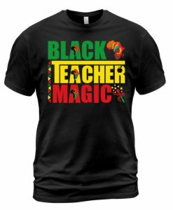 Black Teacher T-shirt AI