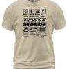 Born In November T-shirt AI