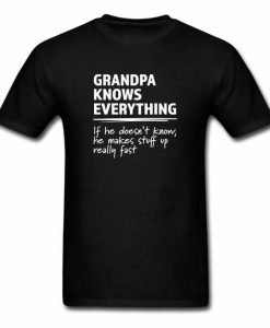 Grandpa Knows T-shirt AI