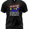 Warning Autsm T-shirt AI
