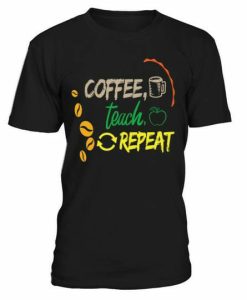 Coffe Teach T-shirt AI