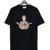 Miley Cyrus ice cream Black T-Shirt AI